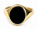 9ct Onyx Signet Ring
