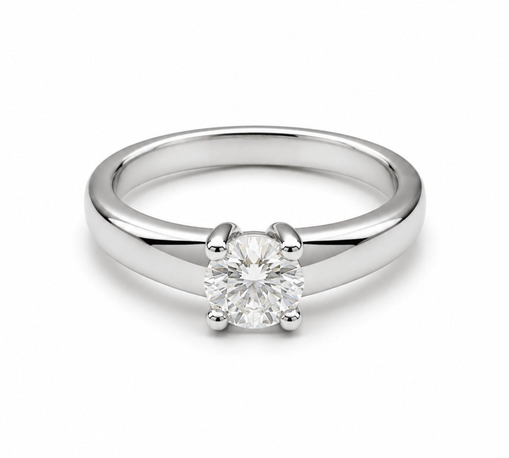 Platinum Diamond Solitaire
