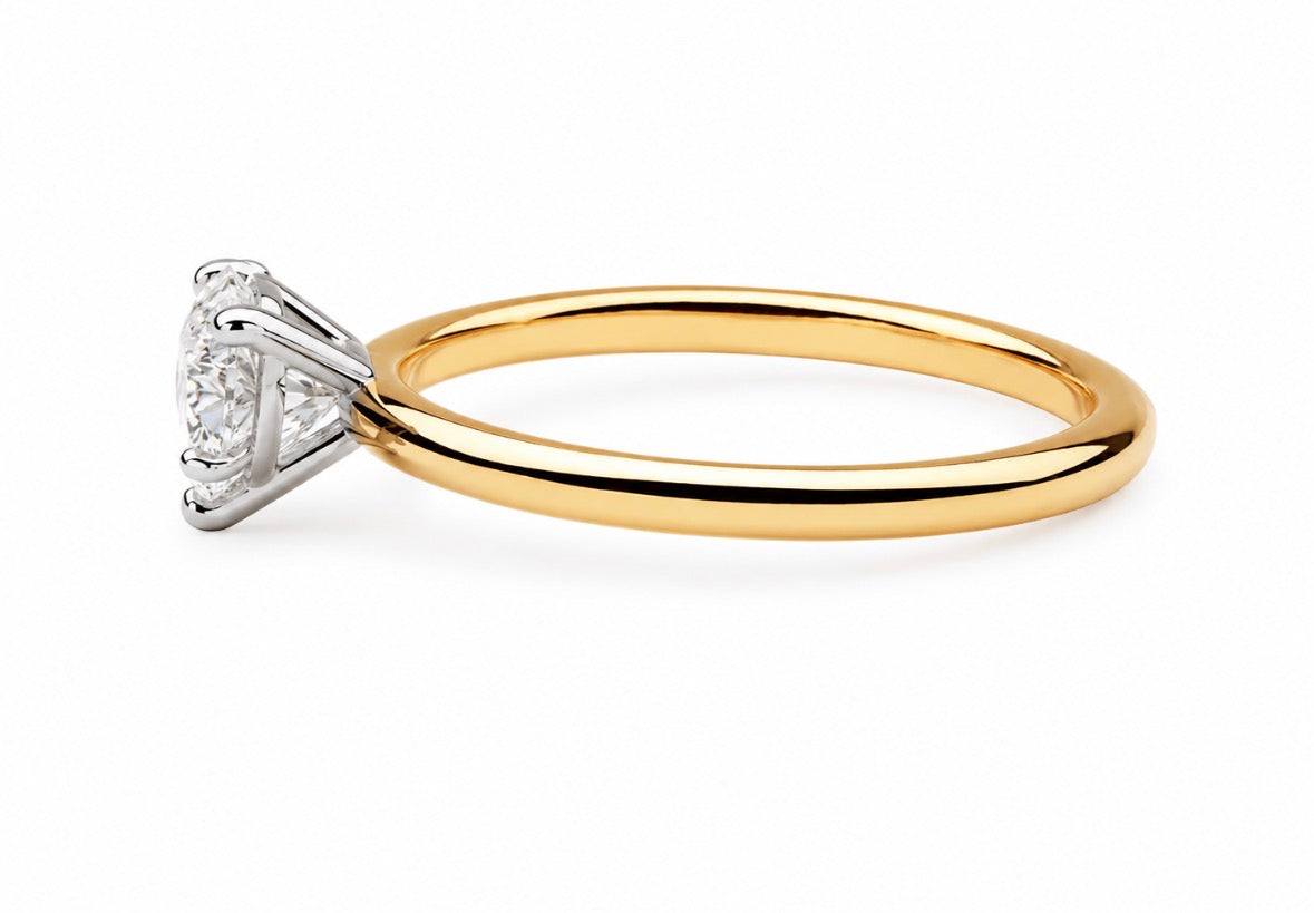Preloved 18ct Heart Solitaire