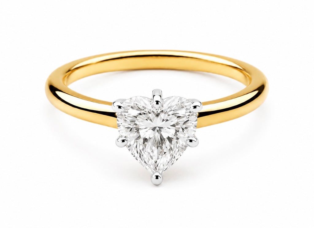 Preloved 18ct Heart Solitaire