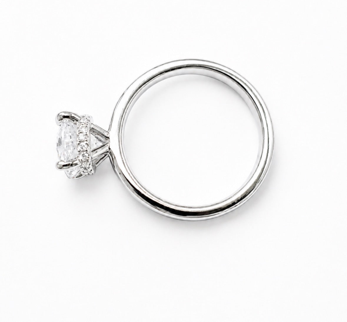 Platinum Lab Grown Diamond Solitaire