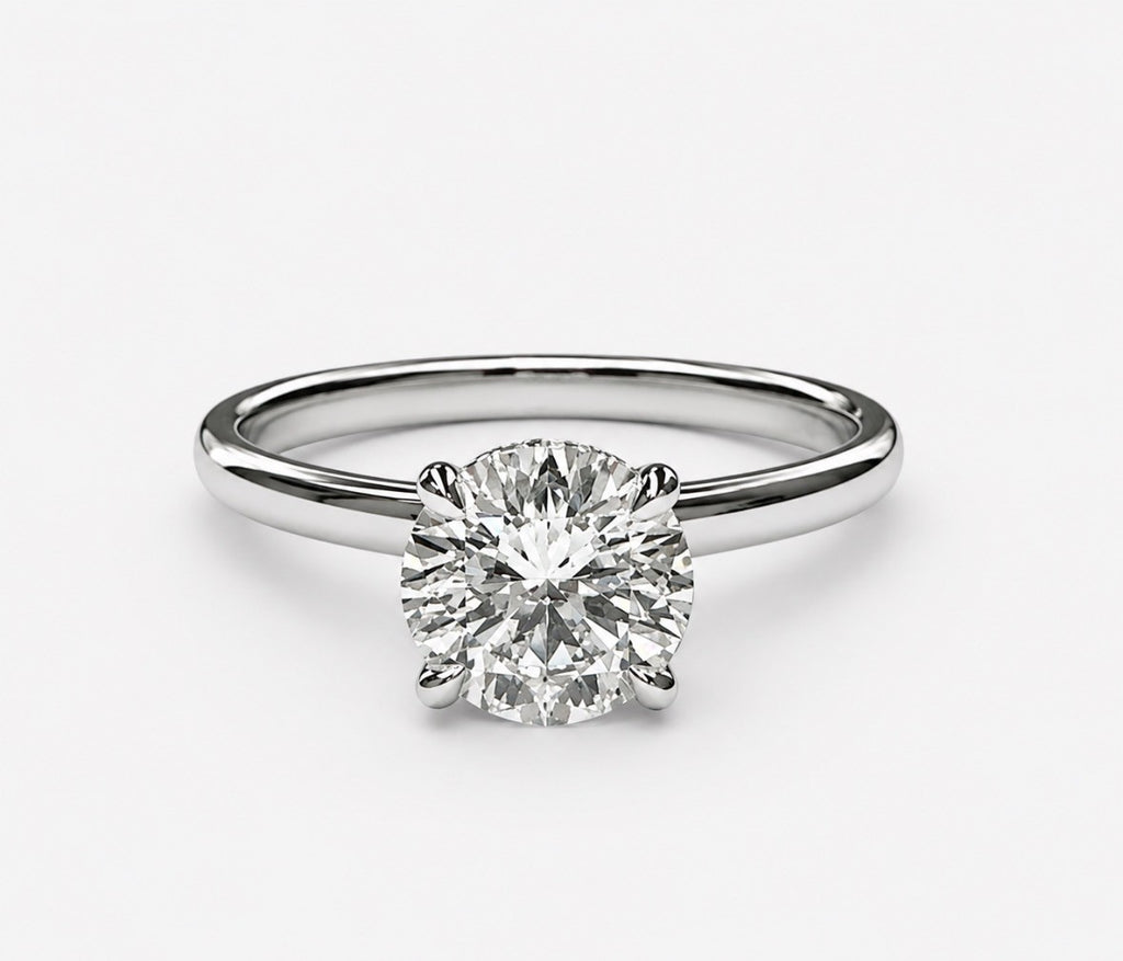 Platinum Lab Grown Diamond Solitaire