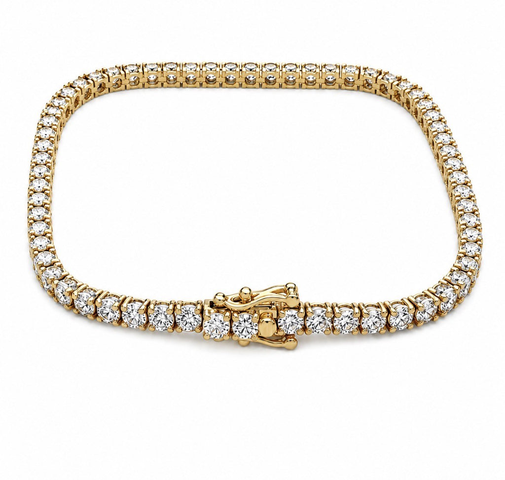 9ct Lab Grown Diamond Tennis Bracelet