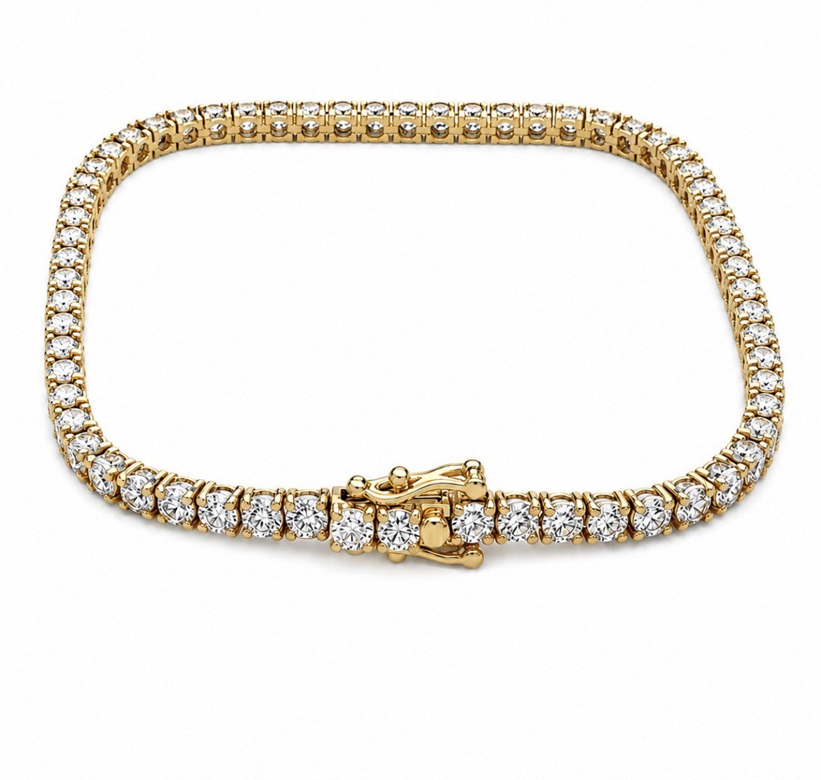 9ct Lab Grown Diamond Tennis Bracelet