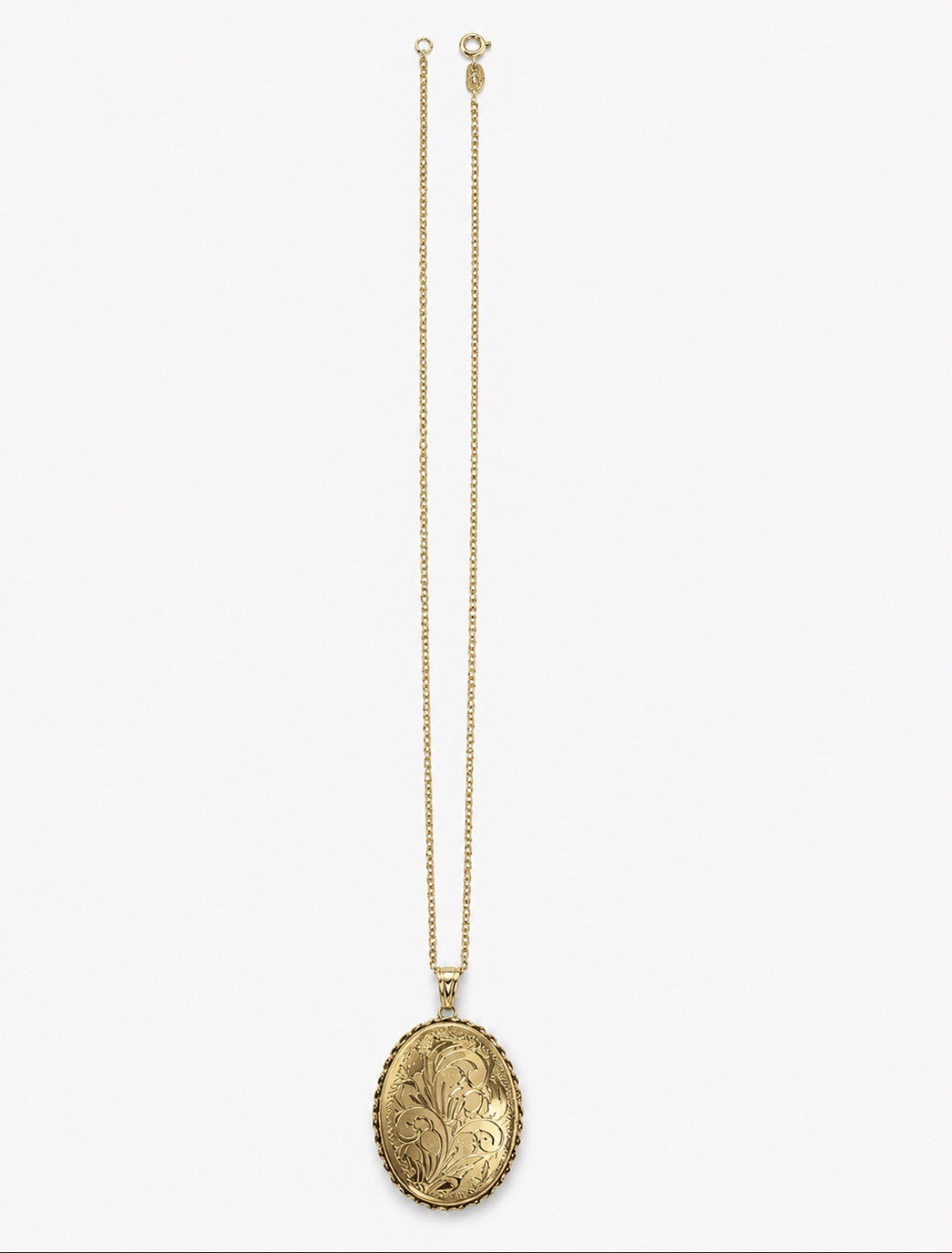 9ct Locket & Chain