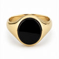 9ct Onyx Signet Ring