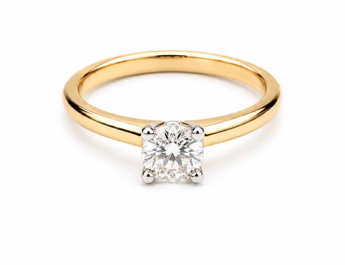 18ct Round Brilliant Solitaire