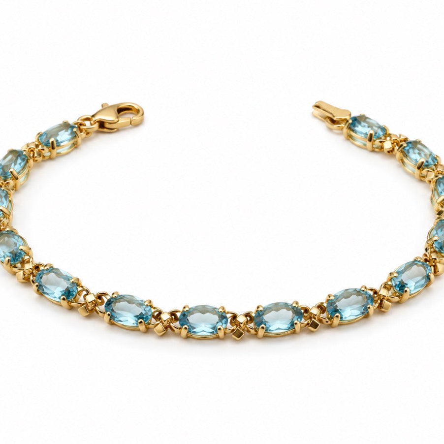9ct Topaz Bracelet